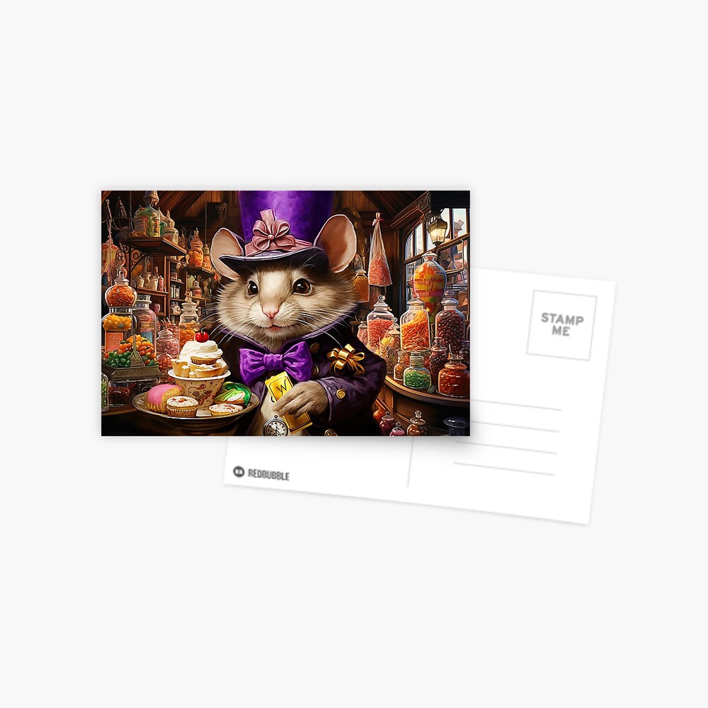 Item preview, Postcard designed and sold by phatpuppyart.