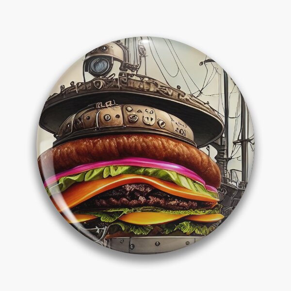 Item preview, Hamburger, hungry, snack, kids, children, delicious, sea, ocean, pirate designed and sold by Cyber Kids.