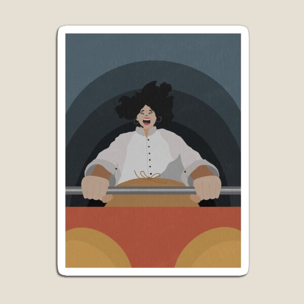 Item preview, Sandra Oh on a Roller Coaster designed and sold by soomspoots.