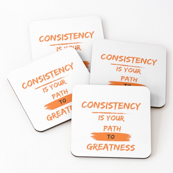 Item preview, Consistency is your path to greatness designed and sold by spaceportal97.