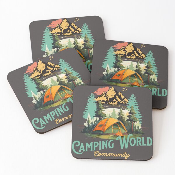 Item preview, Campingworld  - Rv Resort - Outdoor Activities - Adventurous Days Out -  Outdoor life – Exploretheworld  designed and sold by JansenGS.