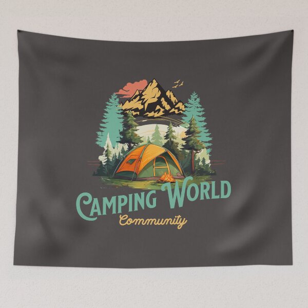 Item preview, Campingworld  - Rv Resort - Outdoor Activities - Adventurous Days Out -  Outdoor life – Exploretheworld  designed and sold by JansenGS.