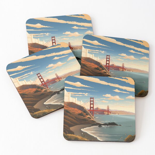 Item preview, SanFransicoIcon Bridge breathtakingBayScene designed and sold by tomwriter.
