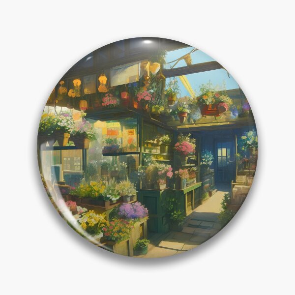Item preview, Flower Shop Serenity designed and sold by BlareBlare.