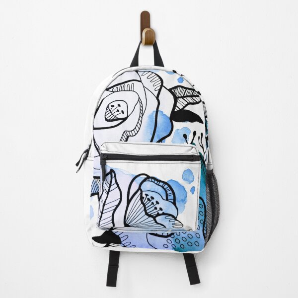 Item preview, Blue Watercolor Flowers Mary designed and sold by BEATRIZKOBORI.