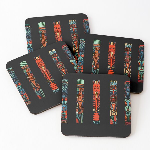 Item preview, Mystical Totems: A Fusion of Tribal Echoes and Digital Artistry designed and sold by FairX.