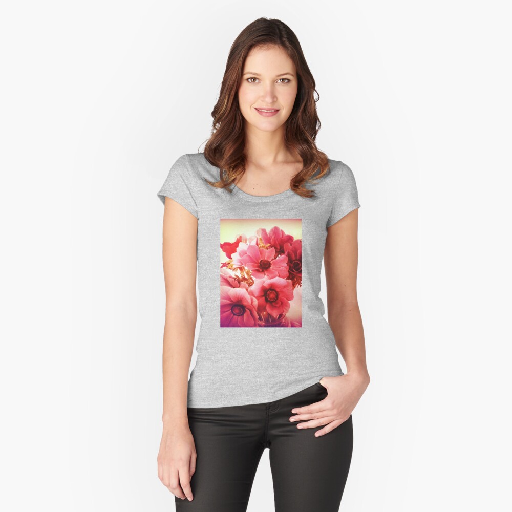 Item preview, Fitted Scoop T-Shirt designed and sold by OneDayArt.