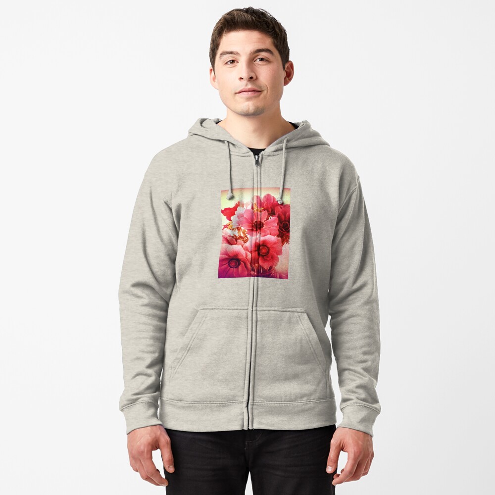 Item preview, Zipped Hoodie designed and sold by OneDayArt.
