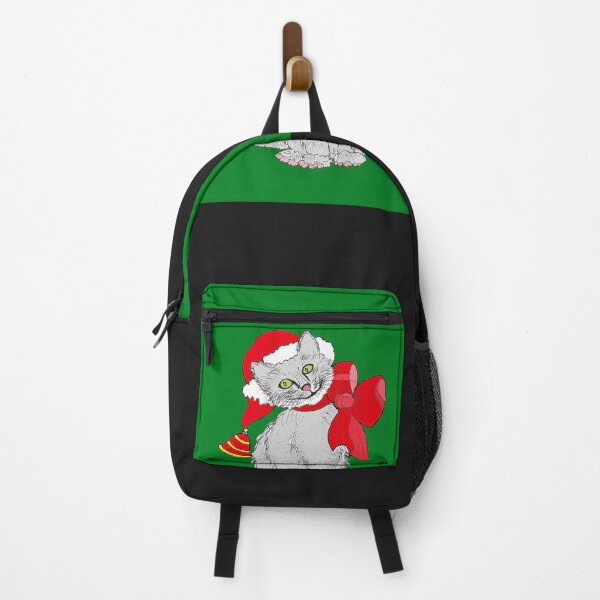 Item preview, CHRISTMAS CAT / XMAS CAT wishes you a happy holiday full of anticipation! designed and sold by GL/gittalandgraf.