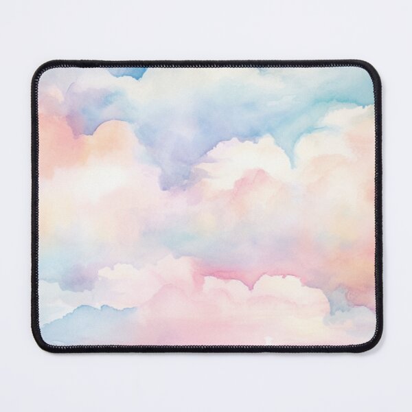 Item preview, So softtttt pastel clouds water color painting. designed and sold by PawinaK.