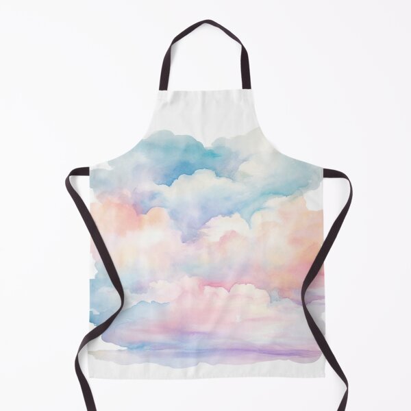 Item preview, So softtttt pastel clouds water color painting. designed and sold by PawinaK.