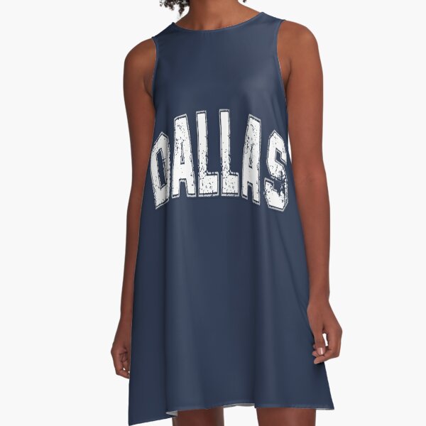 Dallas Cowboys Dress Football Dress Navy Star Game Day Dress