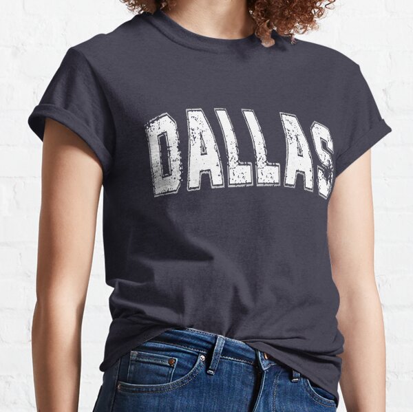 Women's Dallas Cowboys Rhinestone Football V-neck T-Shirt Tee