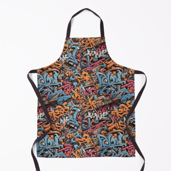 Item preview, Graffiti Pattern designed and sold by Imaginaria Inkworks.
