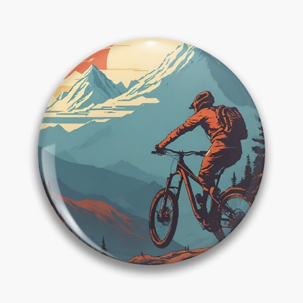Item preview, Siluet mountain bike in downhill designed and sold by Abhijeet117.