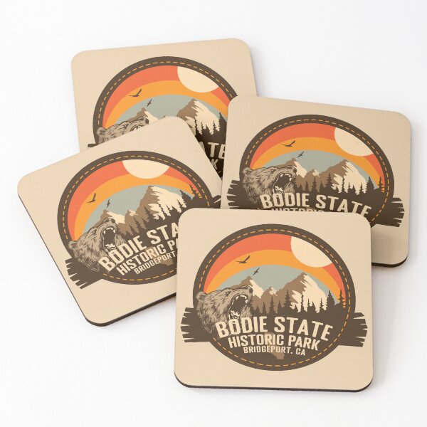Item preview, Bodie State Historic Park California - CA Retro Souvenir Badge designed and sold by mountainfad.