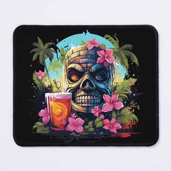 Item preview, Tiki Statue Next To Beer designed and sold by VelvetRoom.
