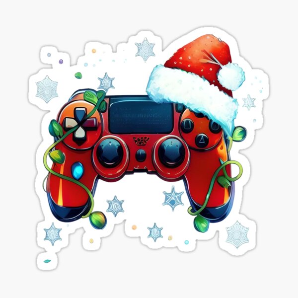 Merry Christmas gamer Sticker