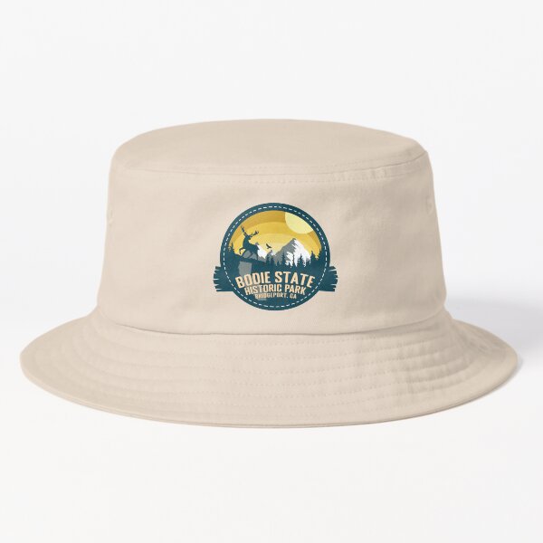 Vista previa del artículo con la obra «Bodie State Historic Park California - Insignia de recuerdo retro de CA», diseñado y vendido por mountainfad.