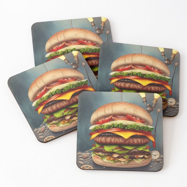 Item preview, Hamburger, hungry, snack, kids, children, delicious, sea, ocean, pirate designed and sold by Cyber Kids.