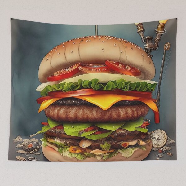 Item preview, Hamburger, hungry, snack, kids, children, delicious, sea, ocean, pirate designed and sold by Cyber Kids.