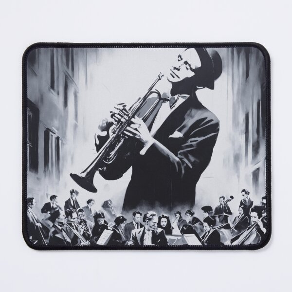 Item preview, George Gershwin Street Art portrait designed and sold by ElLocoMus.