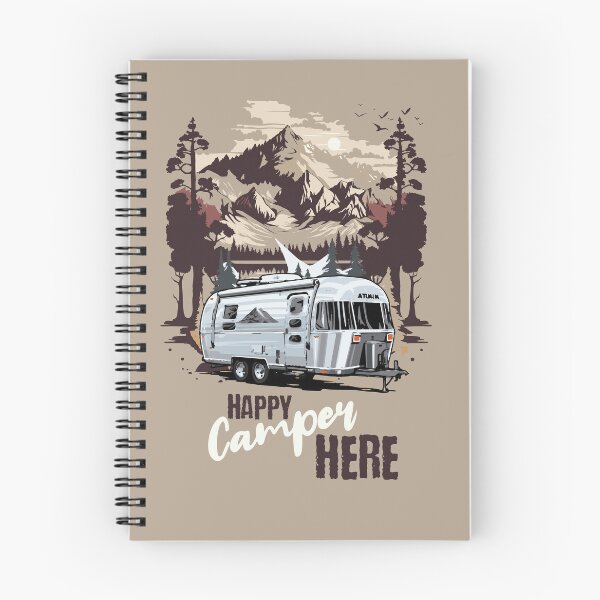 Item preview, Happy camper - Campingworld  - Rv Resort - Outdoor Activities - Adventurous Days Out -  Outdoor life – Exploretheworld  designed and sold by JansenGS.