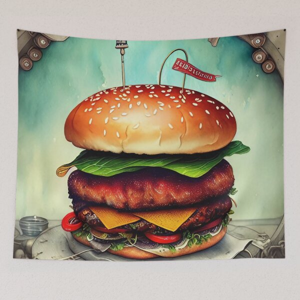 Item preview, Hamburger, hungry, snack, kids, children, delicious, sea, ocean, pirate designed and sold by Cyber Kids.