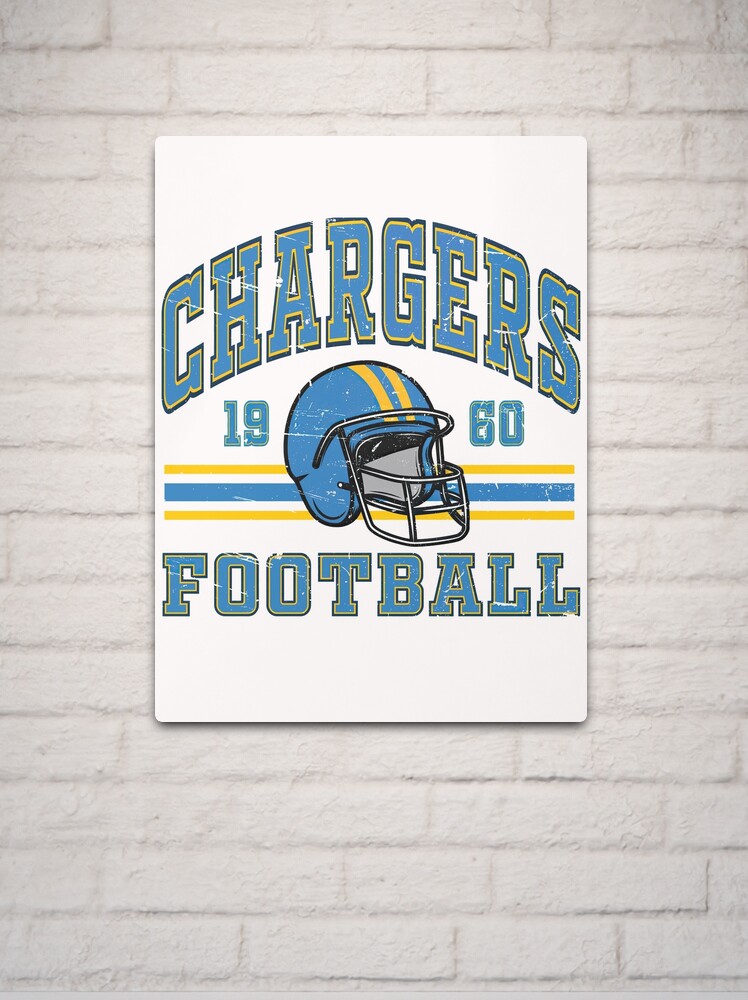 Los Angeles Chargers Helmet Retro