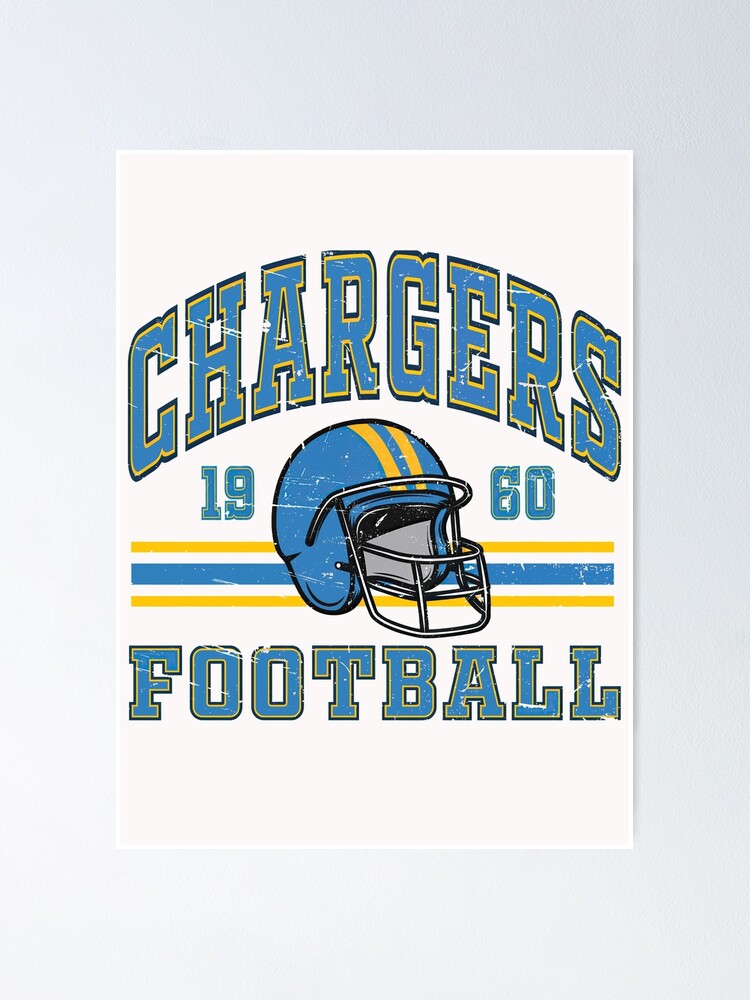 Retro Chargers 1960s, Vintage Football Apparel