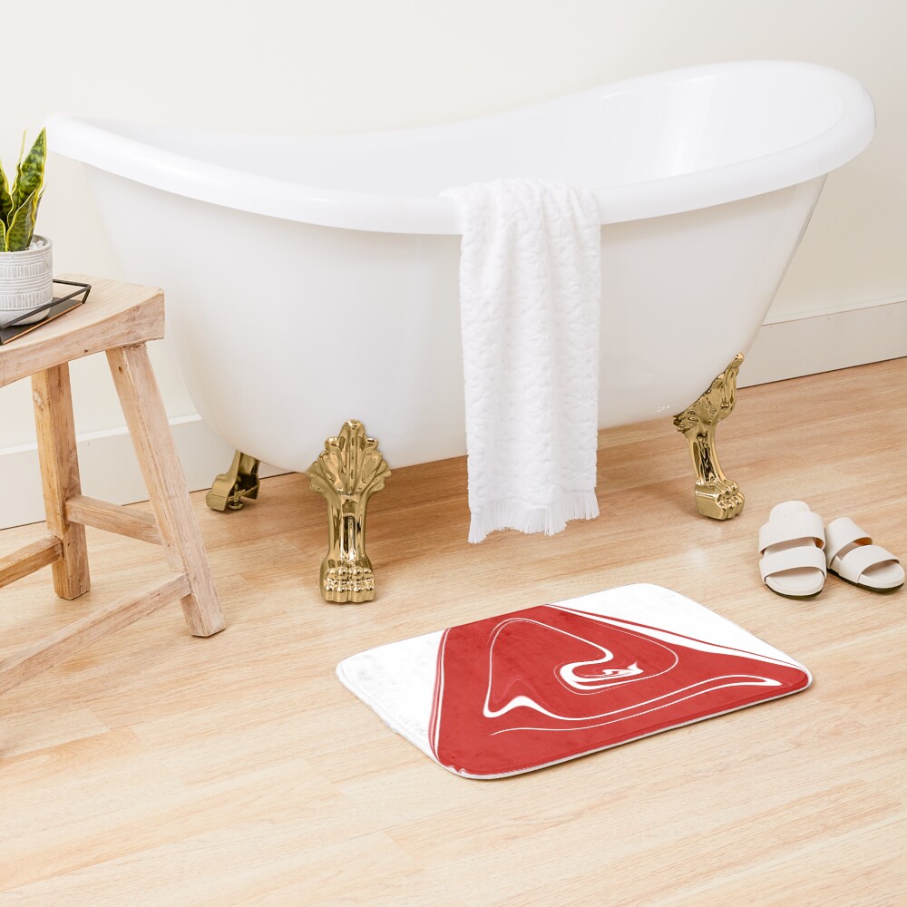 Item preview, Bath Mat designed and sold by Splashedoverart.