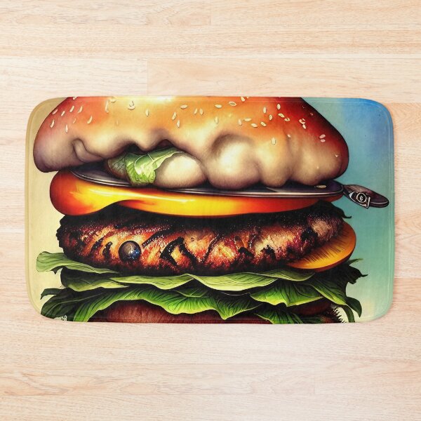 Item preview, Hamburger, hungry, snack, kids, children, delicious, sea, ocean, pirate designed and sold by Cyber Kids.