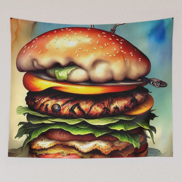 Item preview, Hamburger, hungry, snack, kids, children, delicious, sea, ocean, pirate designed and sold by Cyber Kids.