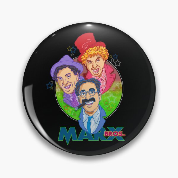 Item preview, TRI-COLOR MARX BROTHERS designed and sold by Jim Engel.