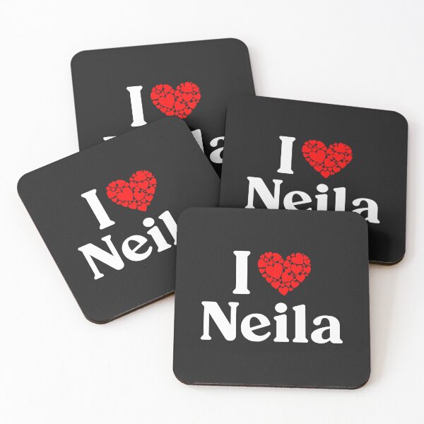 Item preview, Neila Heart - I Love Neila designed and sold by MiraclePitts.