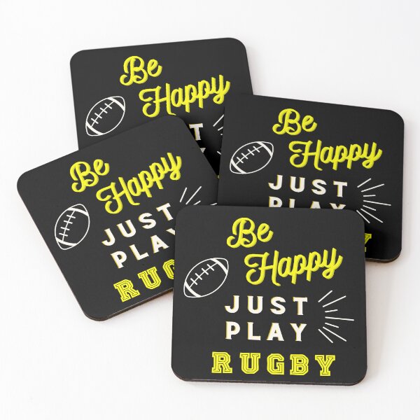 Item preview, Be Happy Just Play Rugby designed and sold by Theia-Creations.