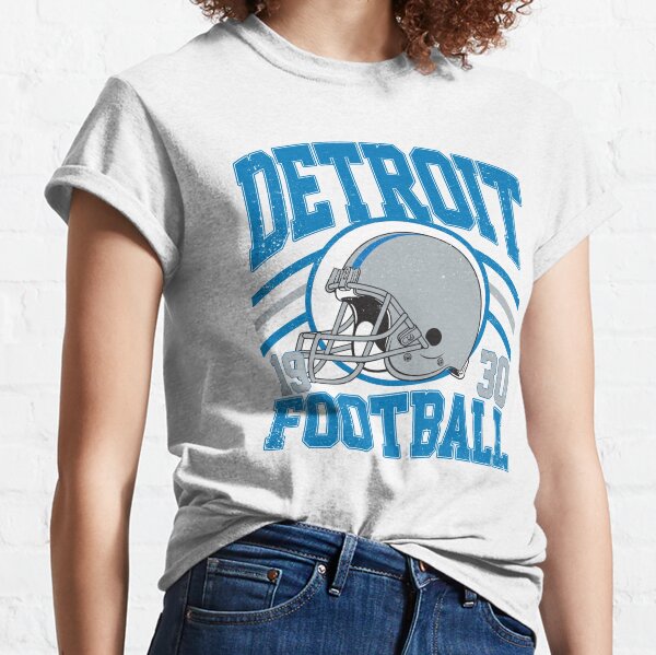 Detroit Lions Women's Break the Tie T-Shirt - Vintage Detroit