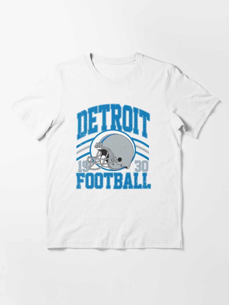 Retro Lions Football Fan Vintage Detroit Skyline Essential T-Shirt for  Sale by pixeljamz