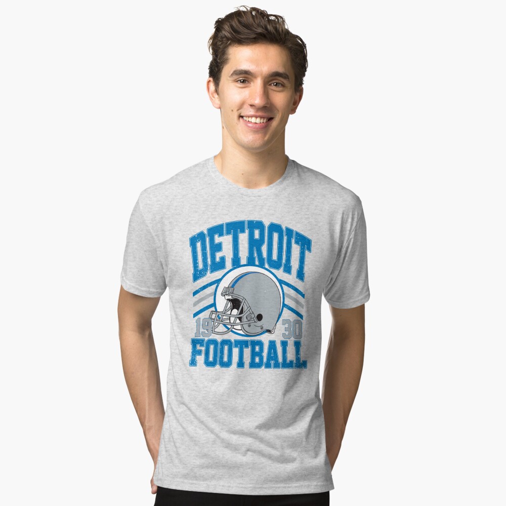 1960 Detroit Lions Artwork: Men's Dri-Power T-shirt