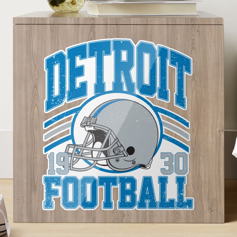 Detroit Lions Helmet Retro