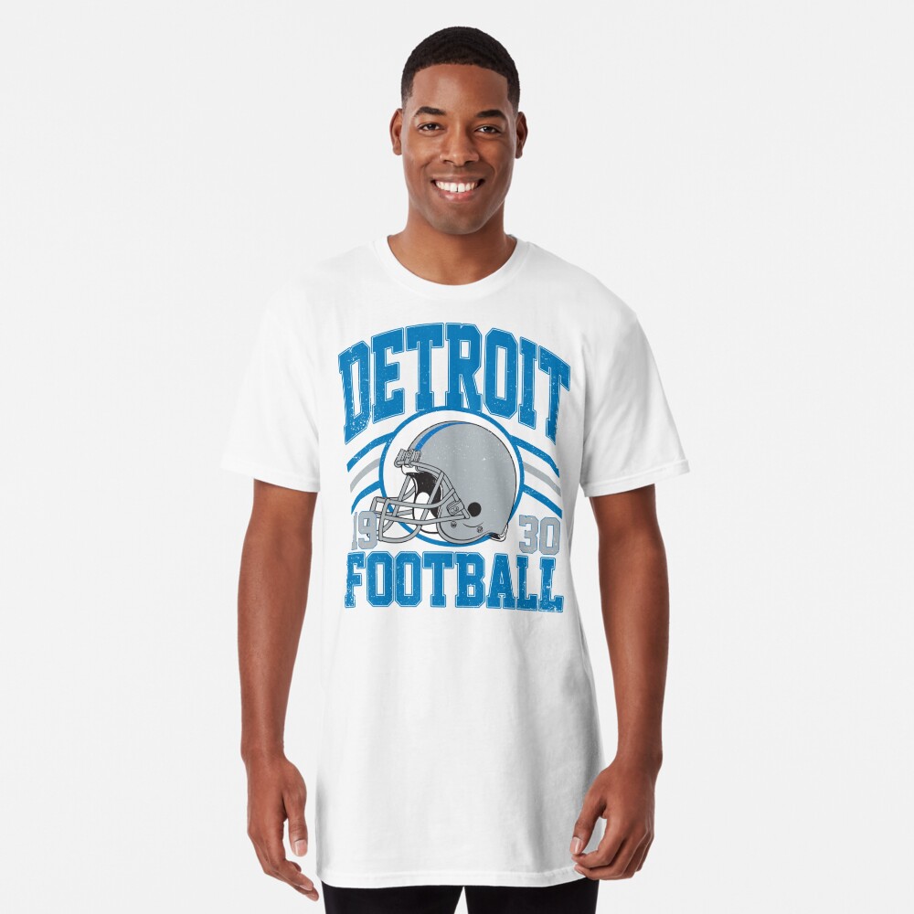 Vintage Sunday Helmet Football Detroit Lions T-Shirt - Cruel Ball