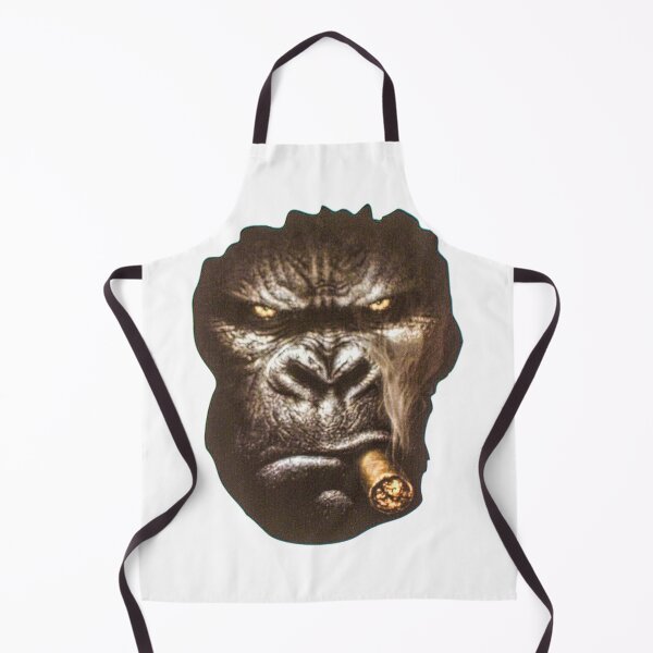 Item preview, Funny Angry Gorilla Face Motivational Gym designed and sold by Jesticker.