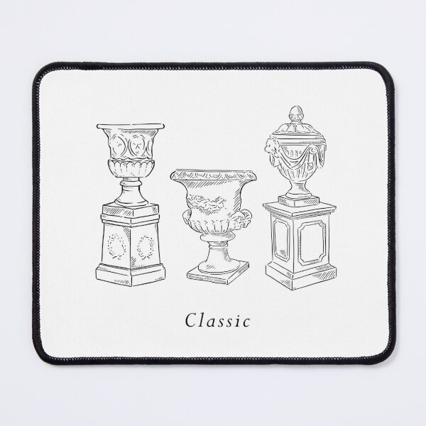 Item preview, Line Drawn Pots and Urns - You're a Classic designed and sold by OdinIllustrator.