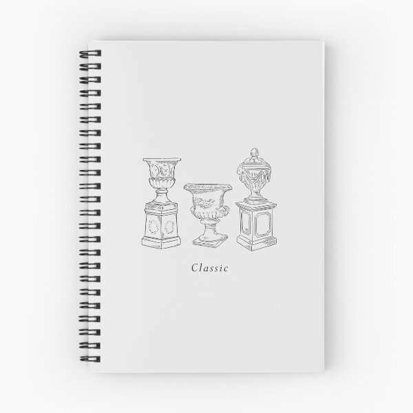 Item preview, Line Drawn Pots and Urns - You're a Classic designed and sold by OdinIllustrator.