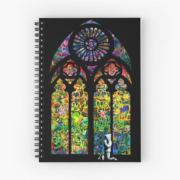 Item preview, Banksy Stained Glass Church Window designed and sold by WE-ARE-BANKSY.