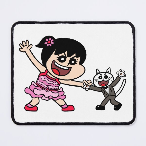 Item preview, A girl dancing with cat designed and sold by bubboboon.