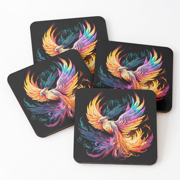 Item preview, mythical flying phoenix designed and sold by czarnyfeniks.