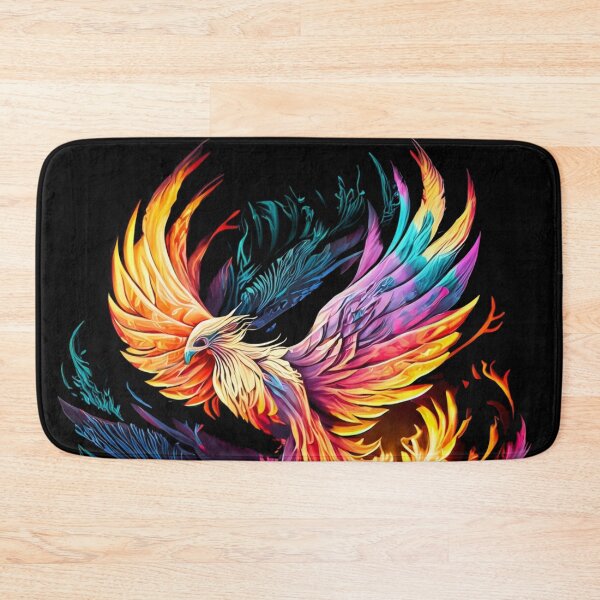 Item preview, mythical flying phoenix designed and sold by czarnyfeniks.