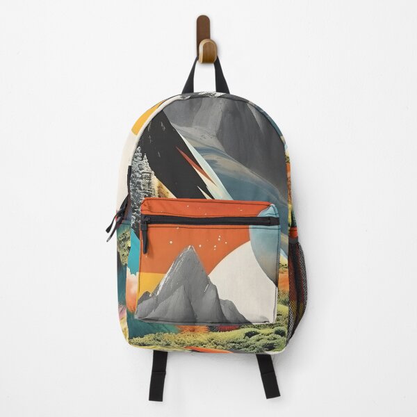 Item preview, Orange/Yellow/White Abstract Geometric Mountain designed and sold by dcrc.