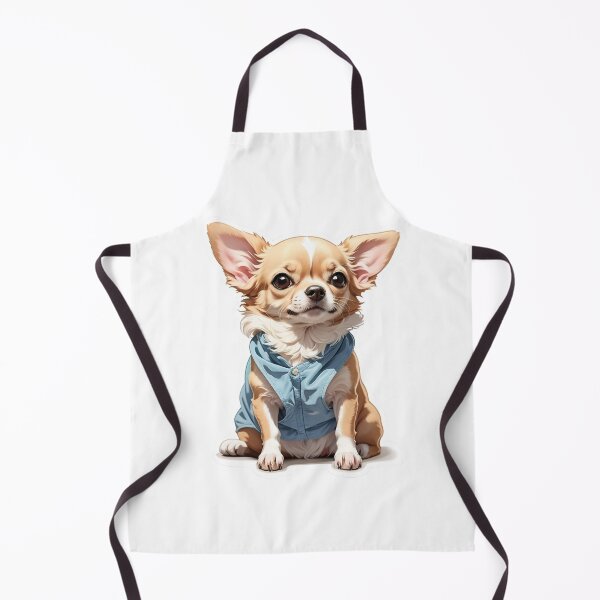 Item preview, Sticker cartoon chihuahua lovely. designed and sold by WhalesDesignLab.
